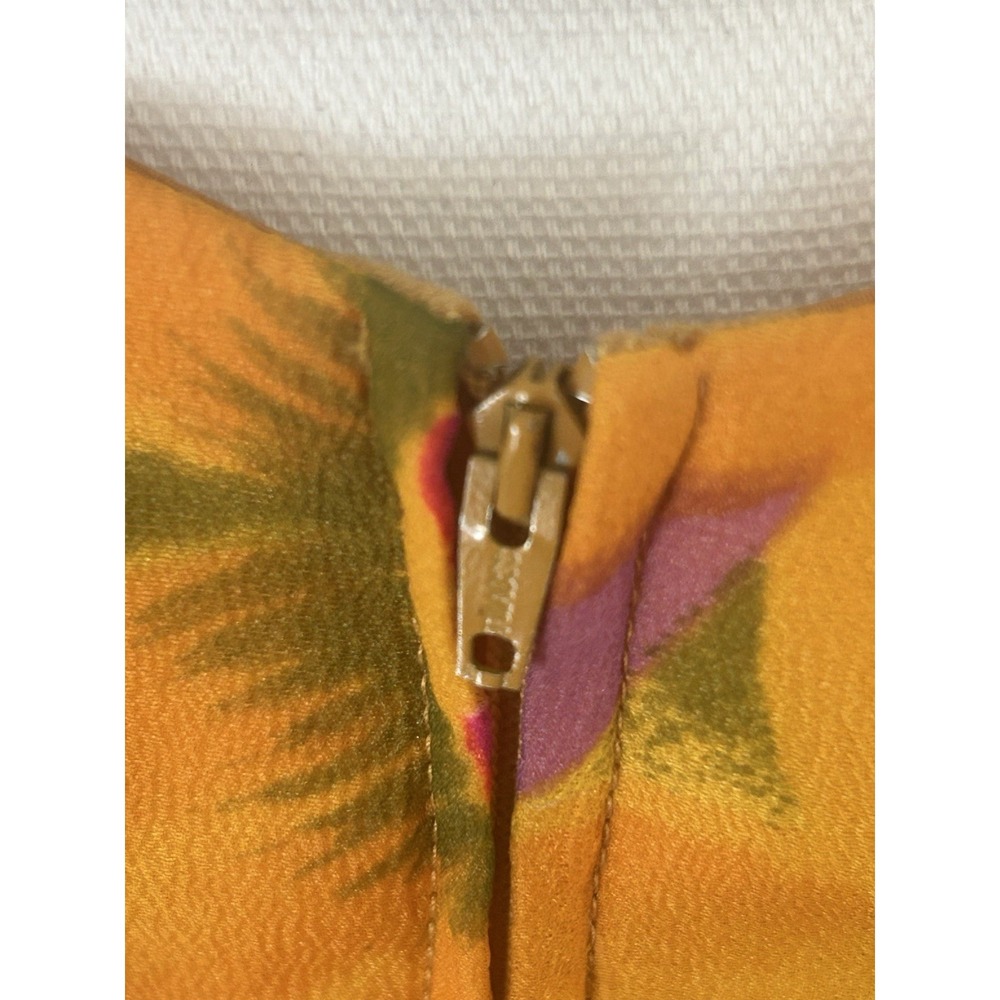 womens 1970s vintage floral maxi dress - Picture 6 of 8
